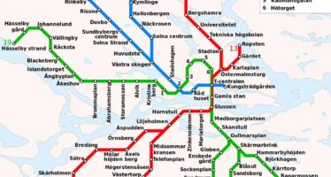 Schweden: Die U-Bahn in Stockholm